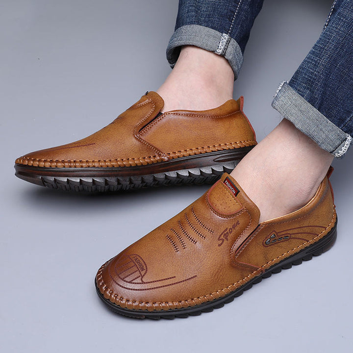 Thomas | Herren Lässige Slip-On Loafers - Elle Zürich