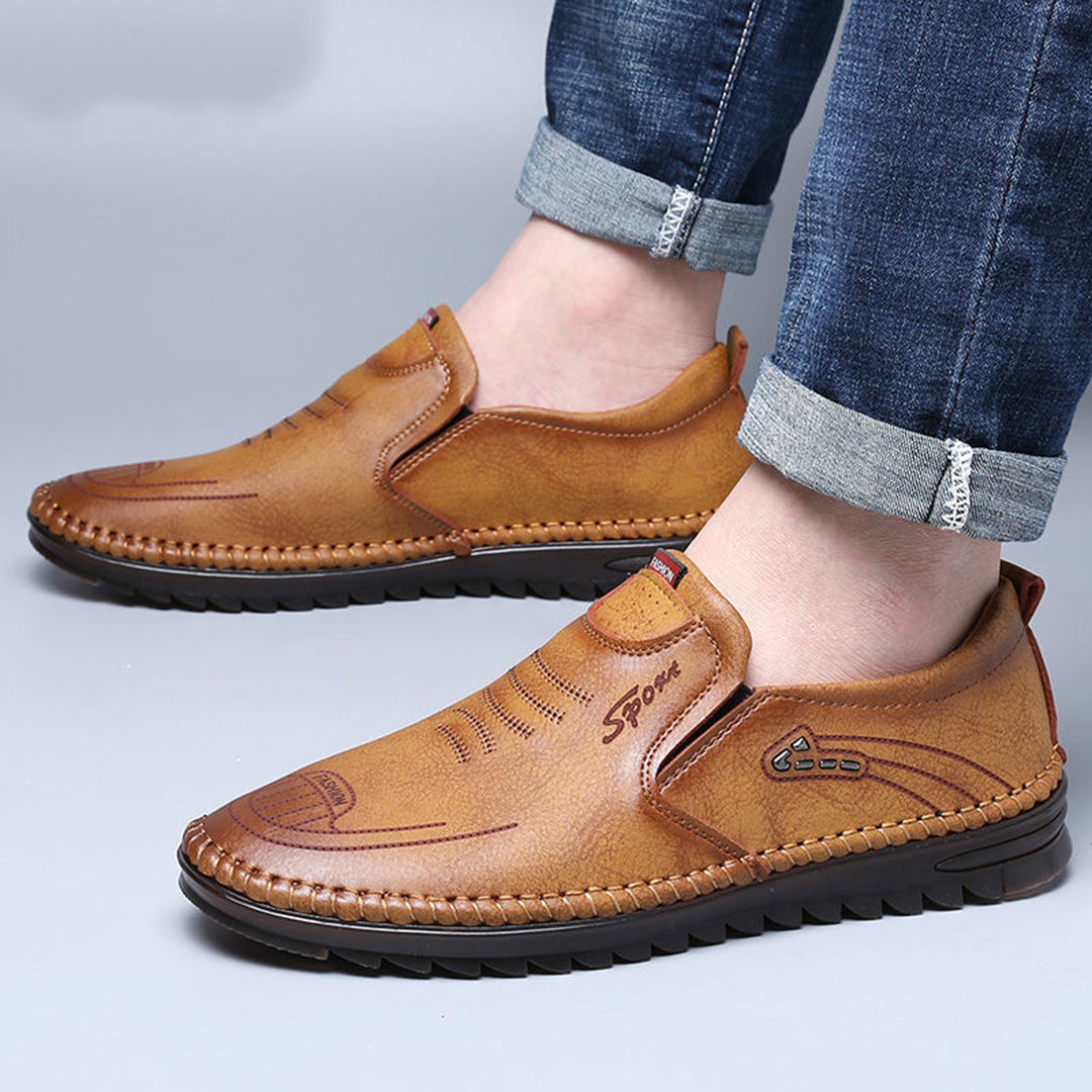 Thomas | Herren Lässige Slip-On Loafers - Elle Zürich