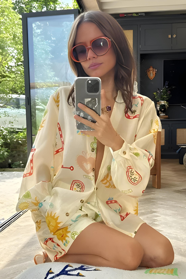 Melanie | Stylisches Zweiteiliges Set mit weiter Passform - Elle Zürich