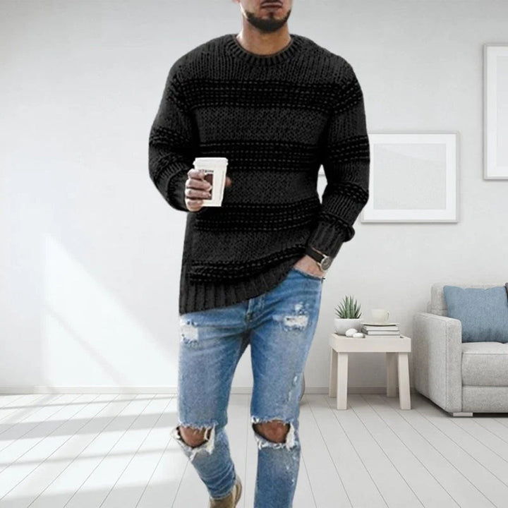 Daniel  | Gestreifter Strickpullover Für Männer - Elle Zürich