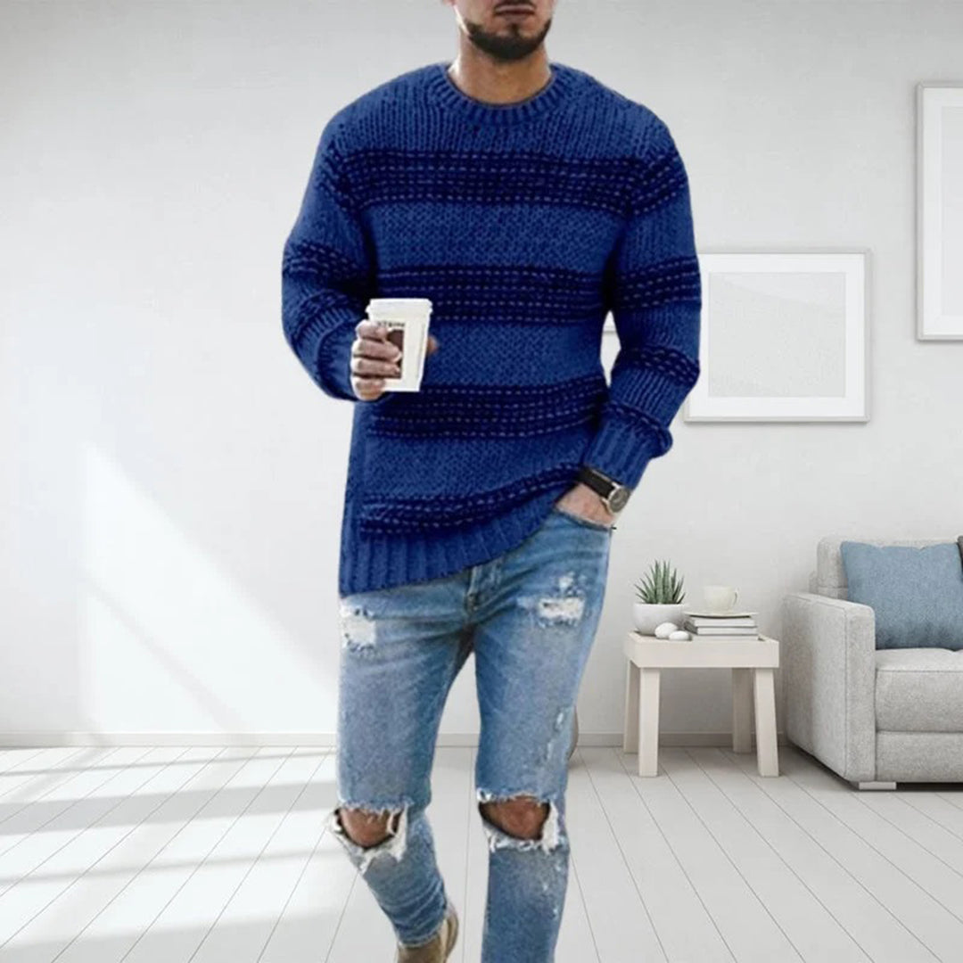 Daniel  | Gestreifter Strickpullover Für Männer - Elle Zürich