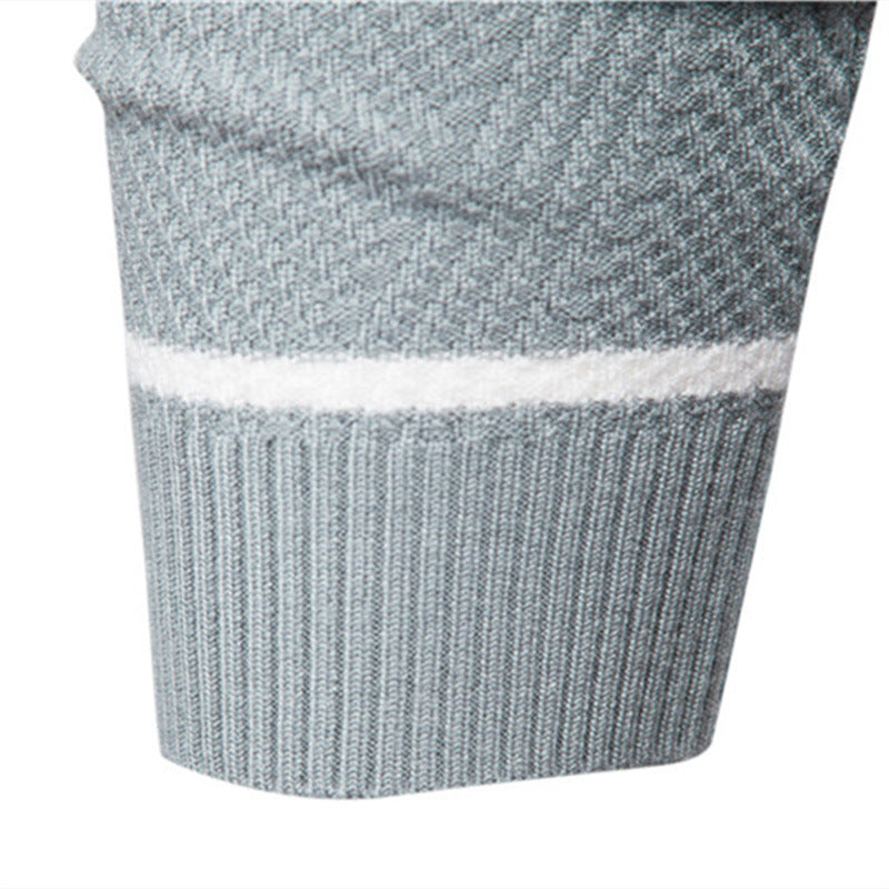 Roland | Stylischer Herren-Streifenpullover mit Rundhalsausschnitt - Elle Zürich