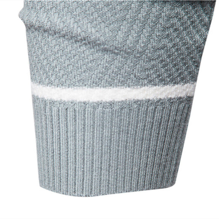 Roland | Stylischer Herren-Streifenpullover mit Rundhalsausschnitt - Elle Zürich