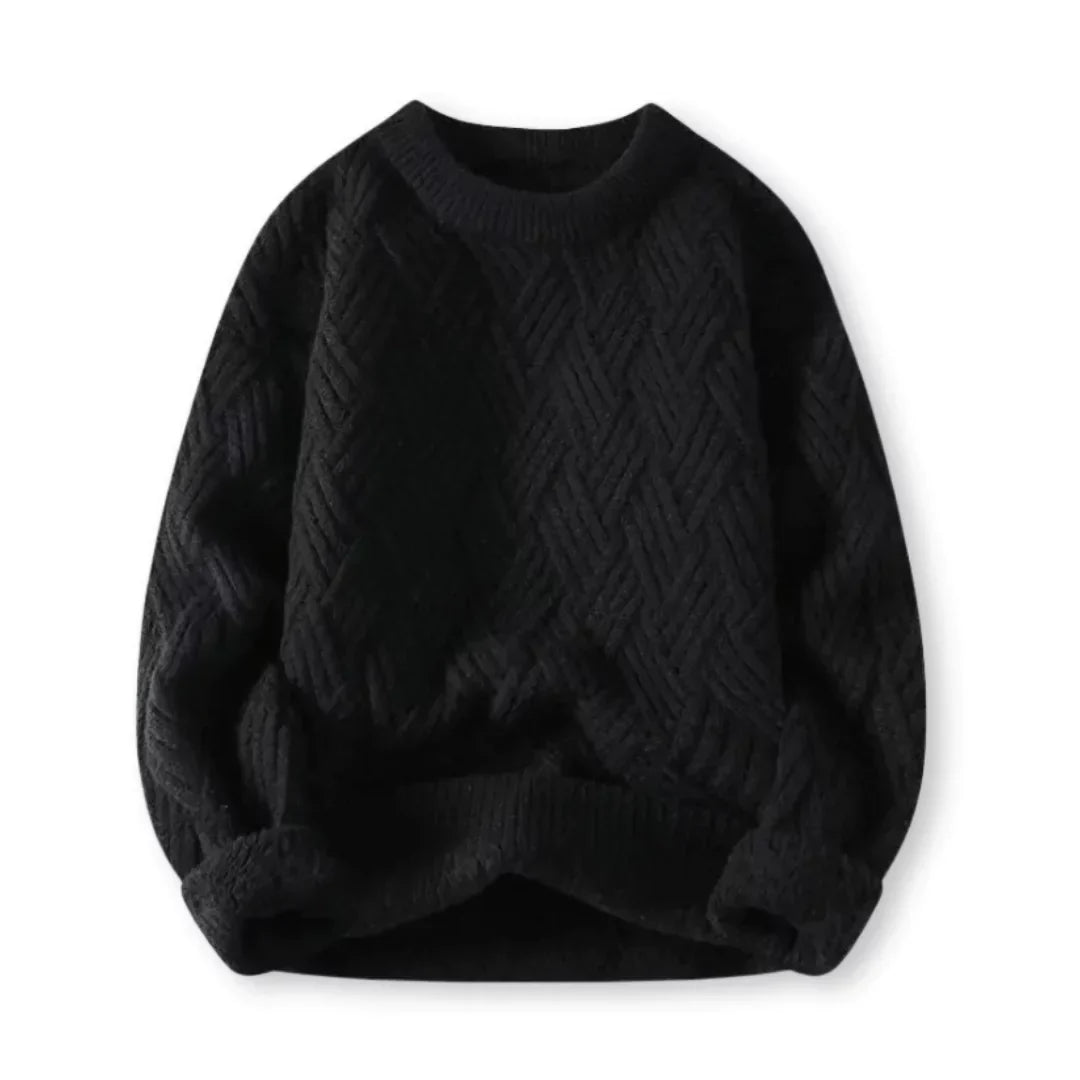 Wilfried | Herren Winterpullover mit Strukturstrick - Elle Zürich