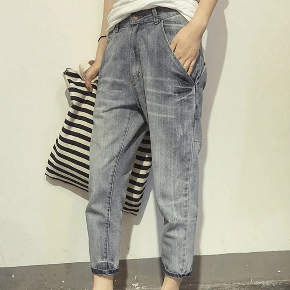 Anja | Bequeme lässige Denim-Jeans - Elle Zürich