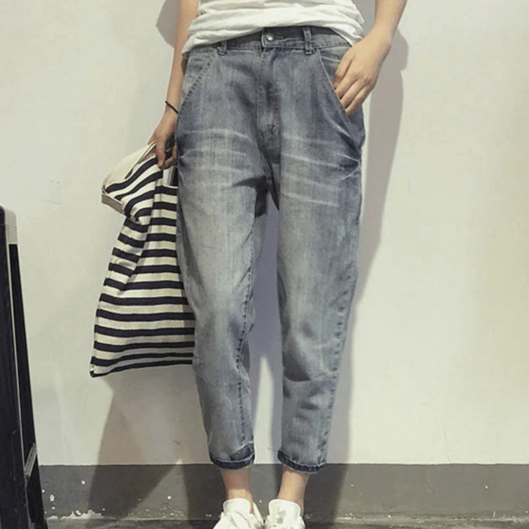 Anja | Bequeme lässige Denim-Jeans - Elle Zürich
