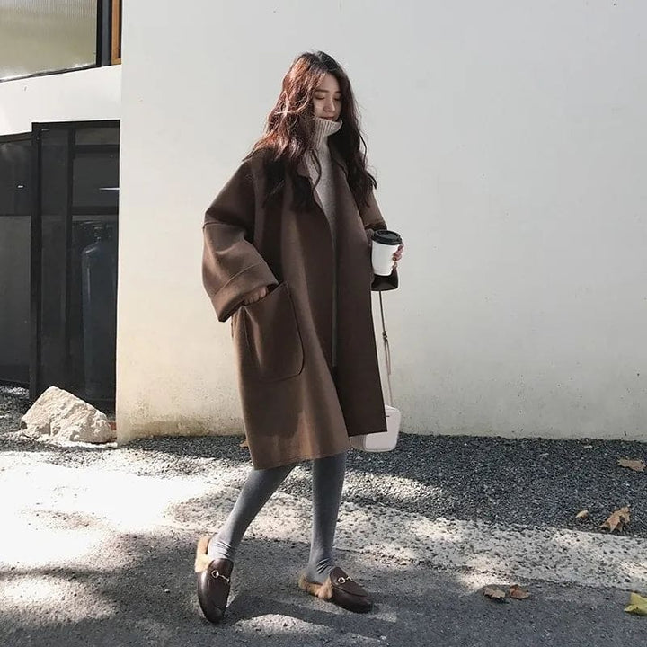 Carmen | Damen Winter Mantel mit Lockerer Passform - Elle Zürich