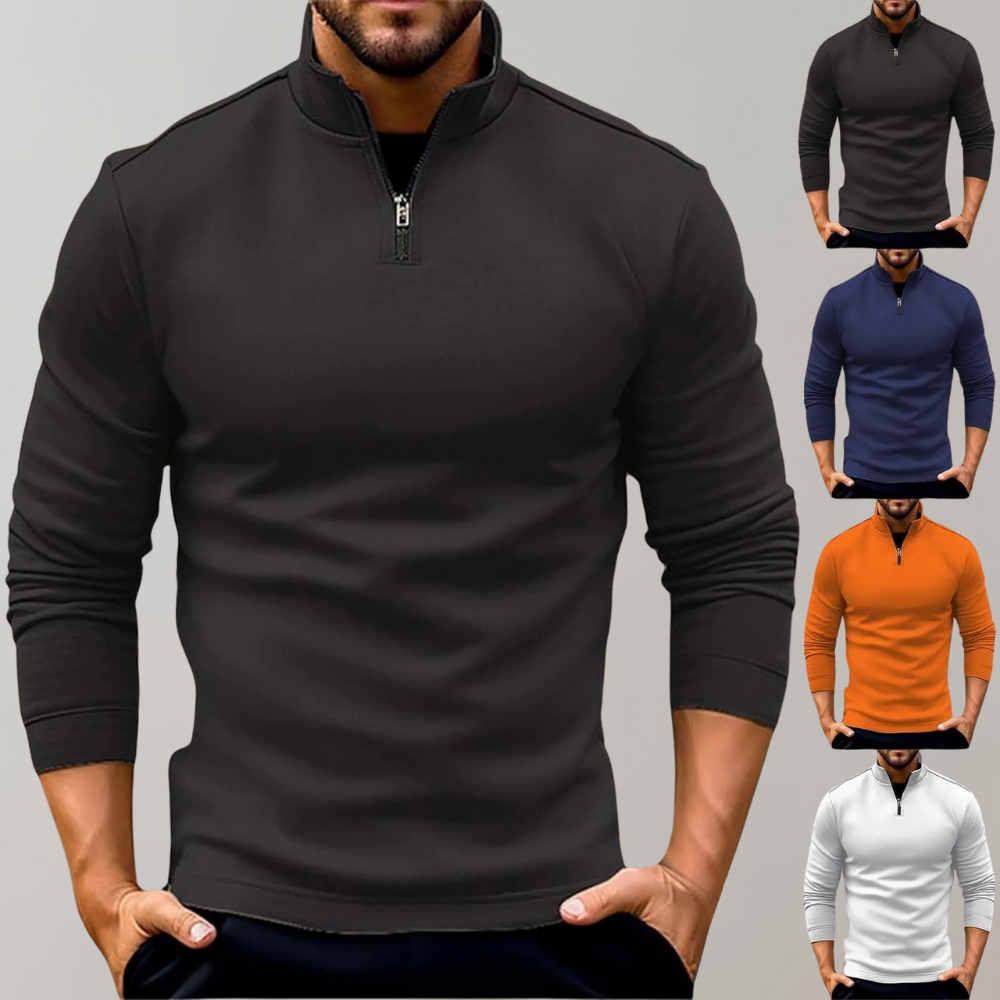 Friedrich | Stylisches Sweatshirt Mit Reißverschluss Für Männer - Elle Zürich