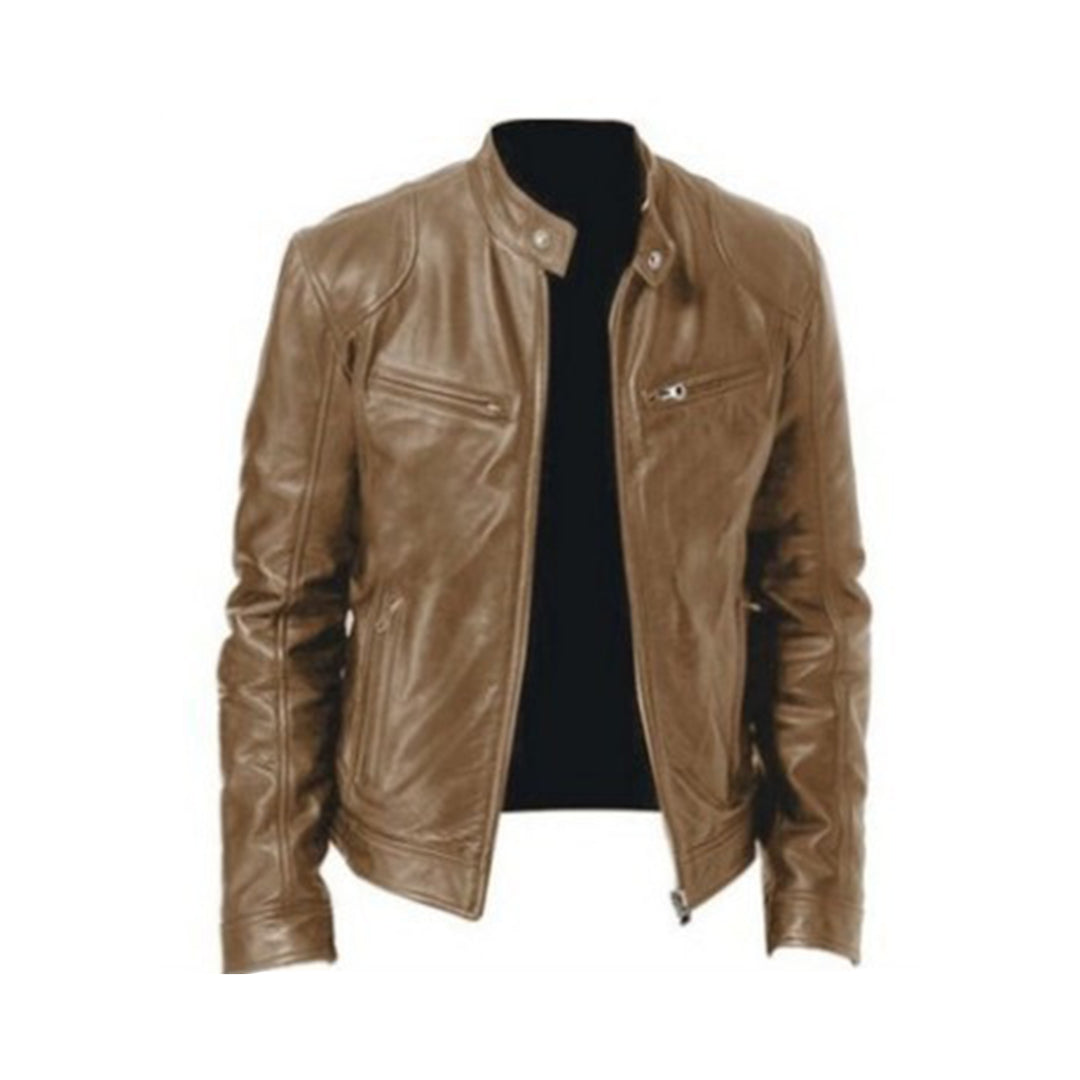 Dominic | Stylische Lederjacke Für Männer - Elle Zürich