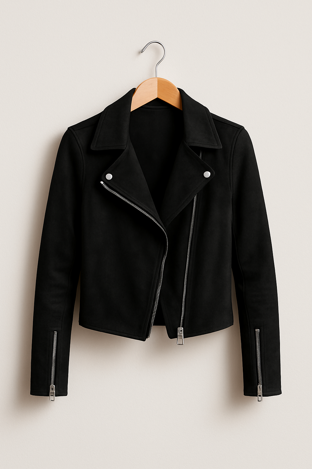 Selina | Damen Herbstjacke mit Reißverschlüssen und Kragen - Elle Zürich