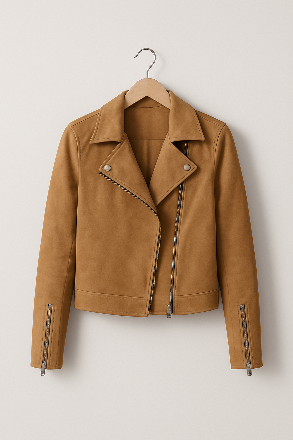 Selina | Damen Herbstjacke mit Reißverschlüssen und Kragen - Elle Zürich