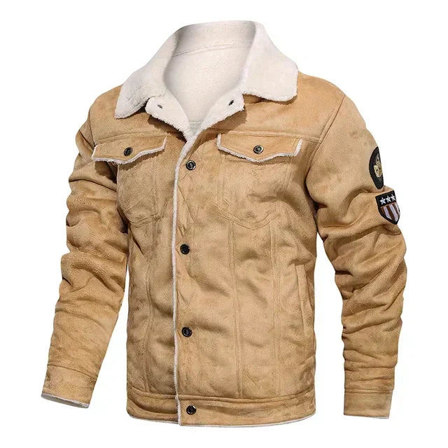 Stefan | Herren Winter-Bomberjacke mit Futter aus Fleece - Elle Zürich