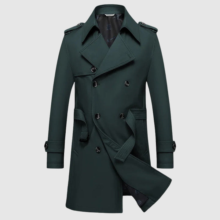 Peak | Herren Winter Doppelreihen-Trenchcoat