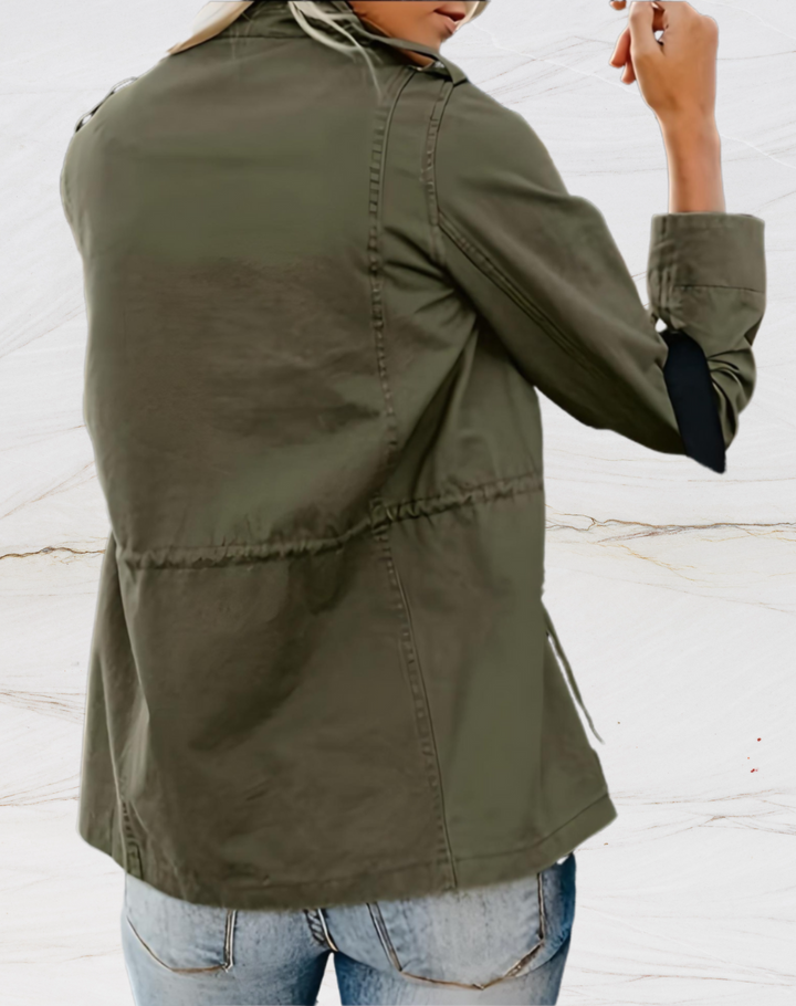 Ursula | Elegante Utility-Jacke mit Reißverschluss - Elle Zürich