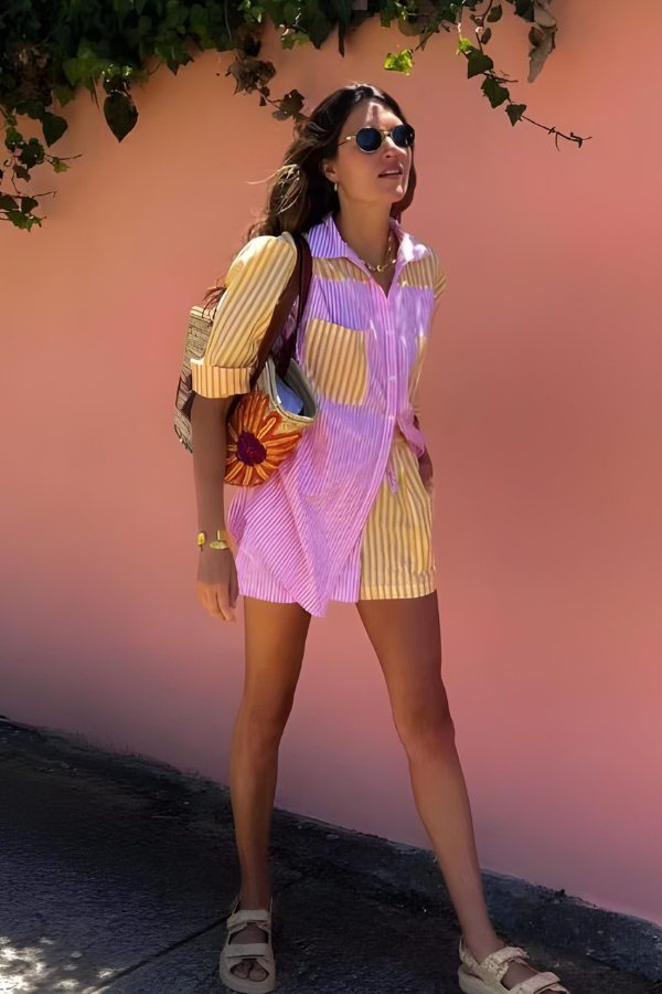 Nicole | Stylisches Lässiges Shorts-Set - Elle Zürich