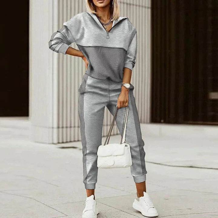 Marion | Damen Zweiteiliges Jogging-Set mit Muster