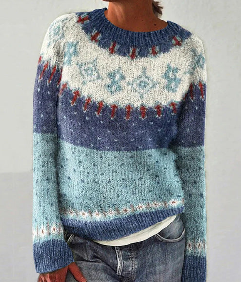 Angela | Damen Weicher Warmer Winterpullover - Elle Zürich