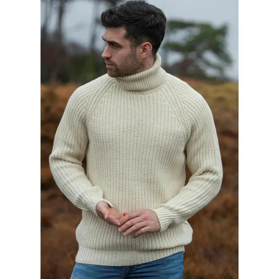 Benjamin | Herren Grobstrick Rollkragenpullover für den Winter - Elle Zürich