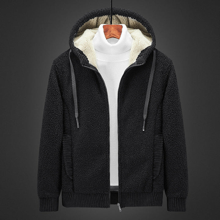 David | Herren Hoodie-Jacke mit Reißverschluss - Elle Zürich