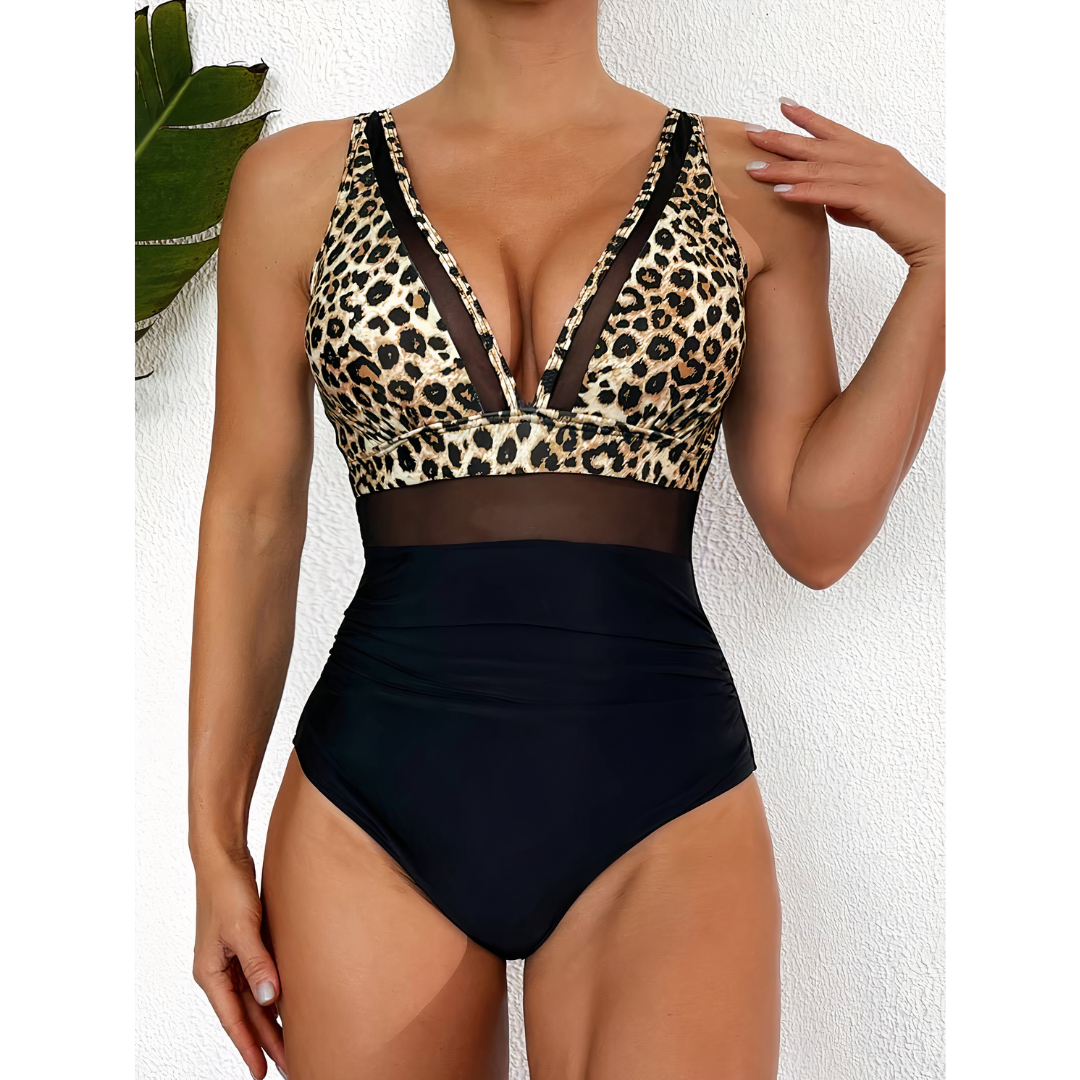 Angela | Eleganter Einteiler Badeanzug Damen - Elle Zürich