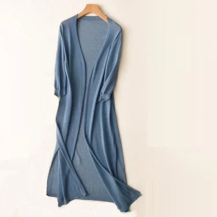 Yvonne | Stilvolle und Bequeme Lange Strickjacke - Elle Zürich
