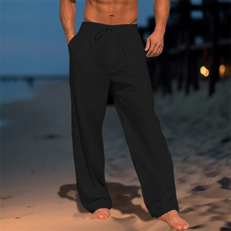 Alexander | Leinenhose für Herren mit Lockerer Passform - Elle Zürich