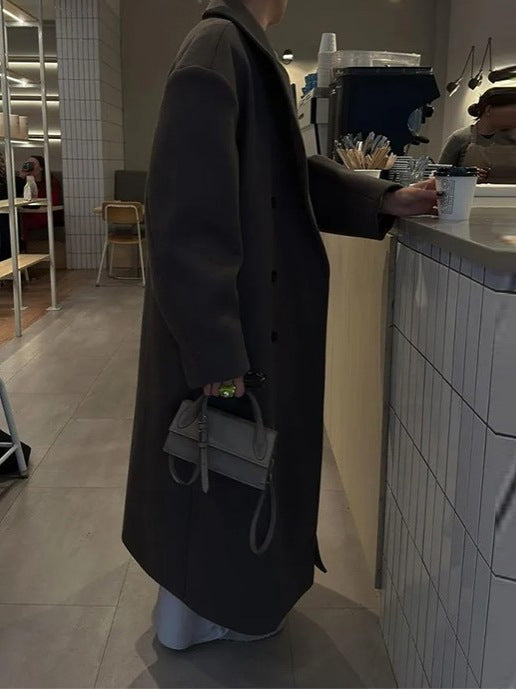 Marie | Damen Oversized Langer Wintermantel - Elle Zürich