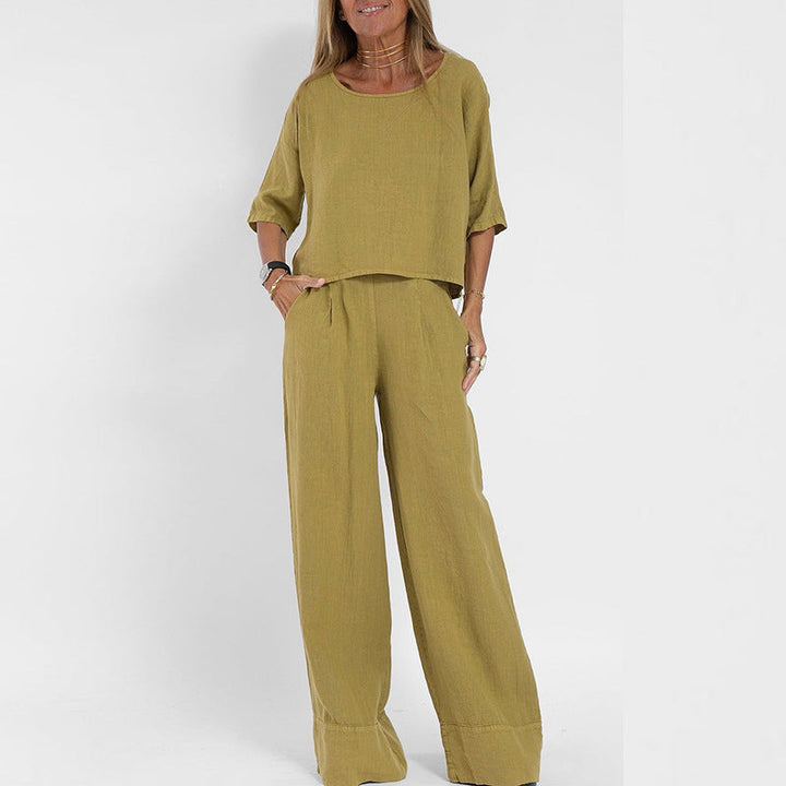 Andrea | Elegantes Damen Set mit Lockerer Passform - Elle Zürich