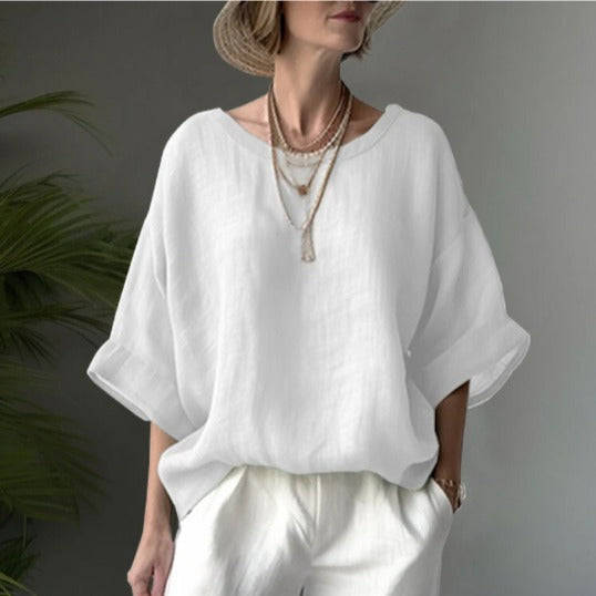 Emilia | Stylische Oversize-Bluse für Damen - Elle Zürich
