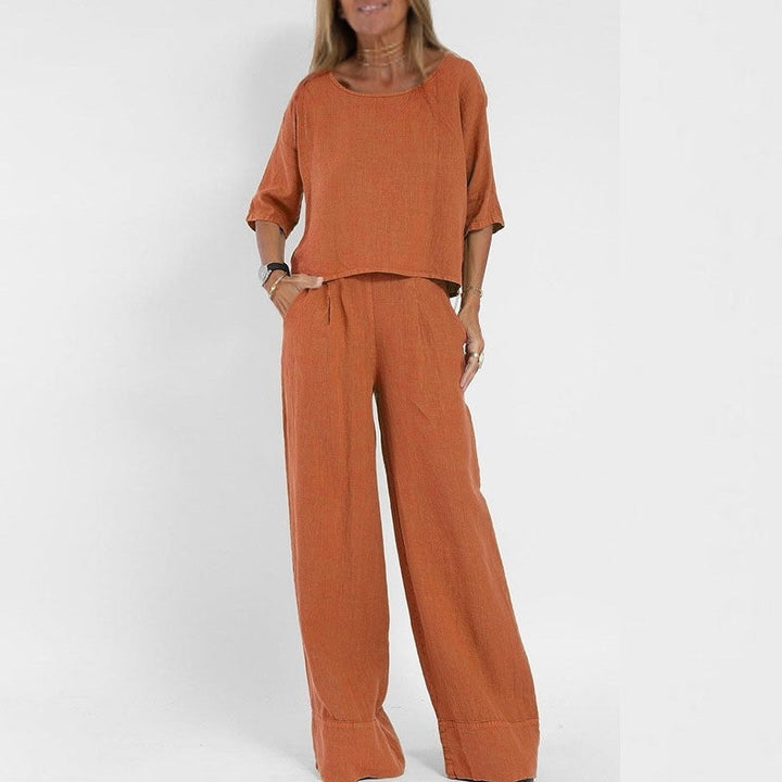 Claudia | Sommerliches Zweiteiliges Set für Damen - Elle Zürich