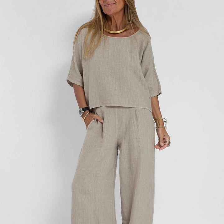 Claudia | Sommerliches Zweiteiliges Set für Damen - Elle Zürich