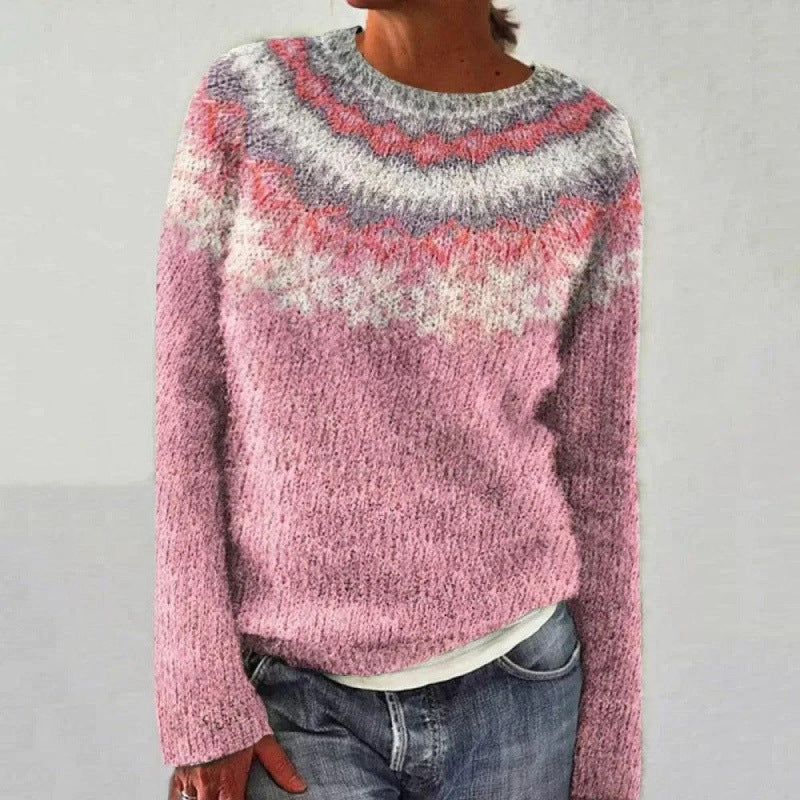 Daniela | Damen Gemütlicher Winter Strickpullover - Elle Zürich