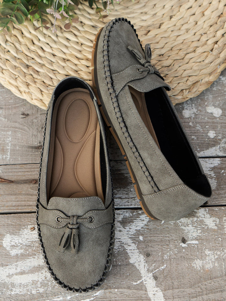 Martina | Komfortable Vintage Loafers Damen - Elle Zürich
