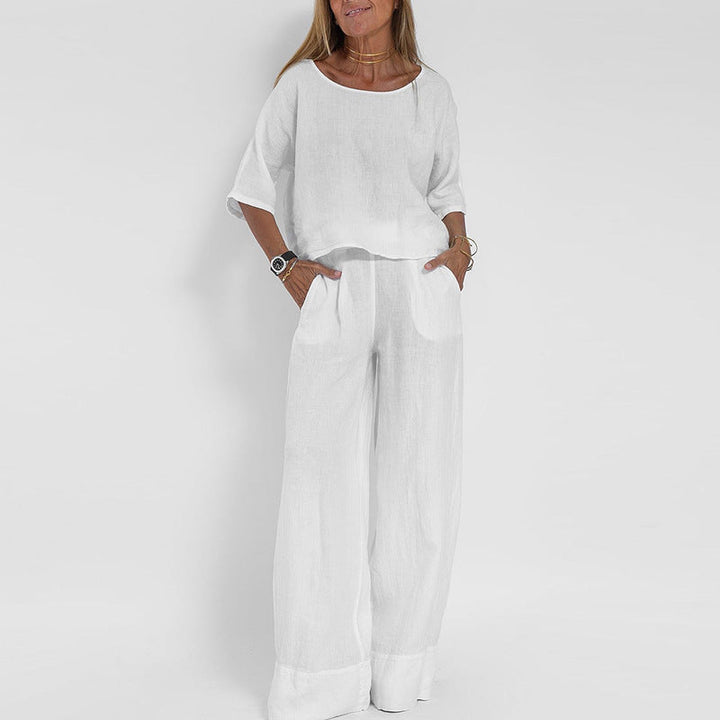 Andrea | Elegantes Damen Set mit Lockerer Passform - Elle Zürich