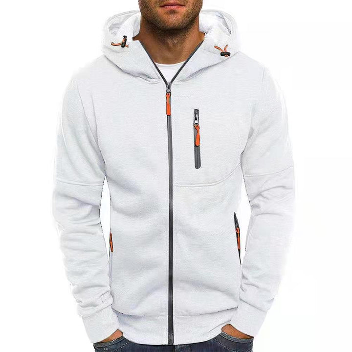 Edgar | Herren Zip-Up Hoodie mit mehreren Taschen - Elle Zürich