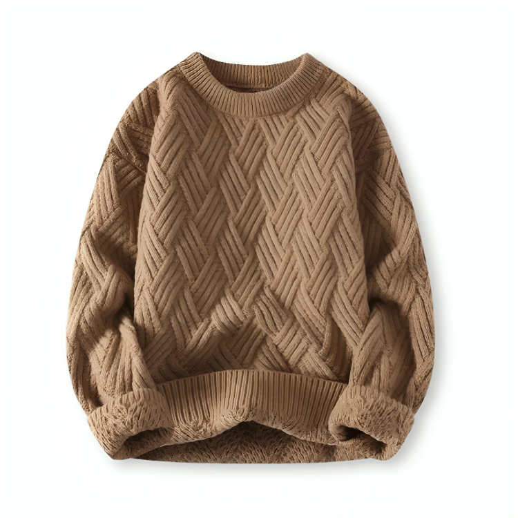 Wilfried | Herren Winterpullover mit Strukturstrick - Elle Zürich