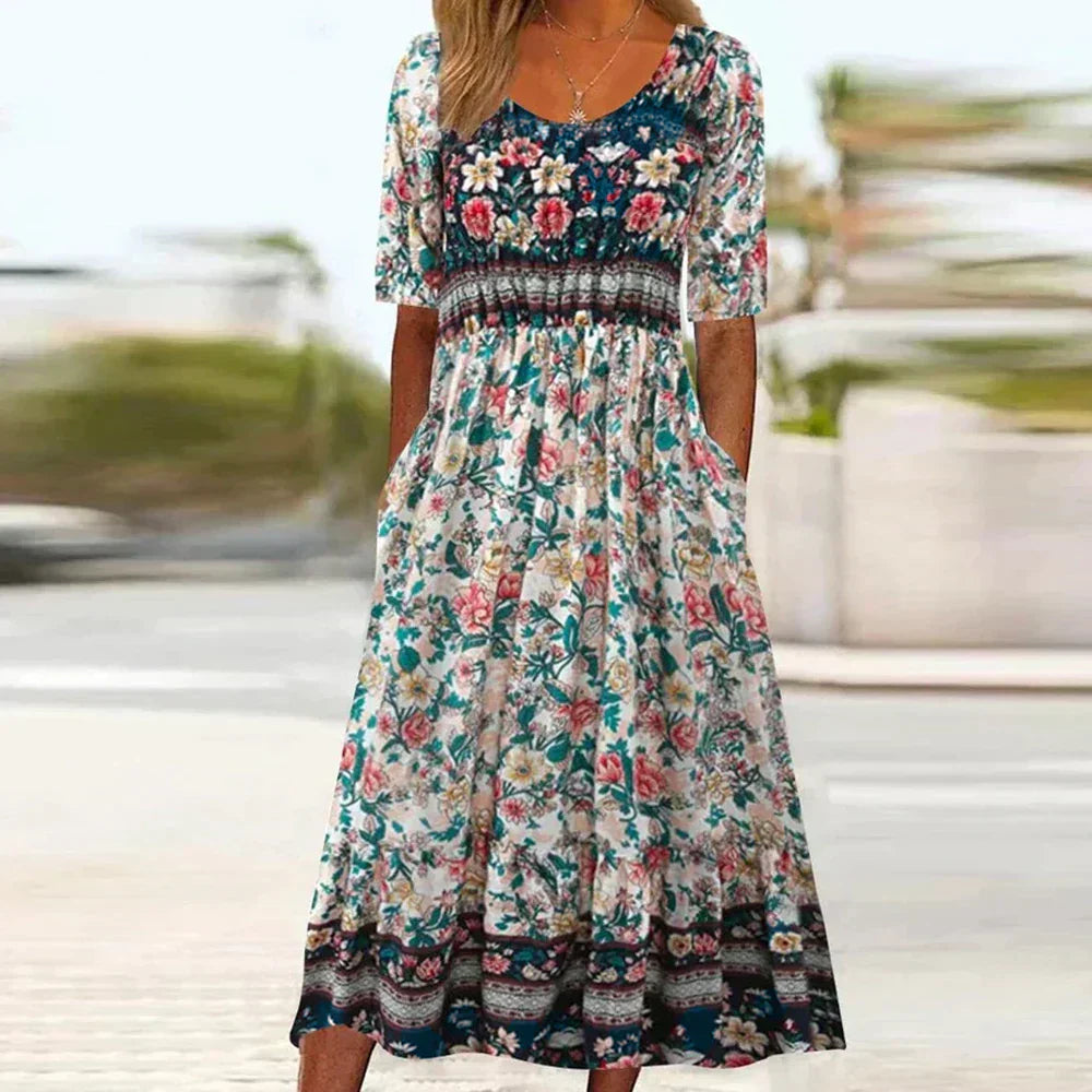 Victoria | Stilvolles und Bequemes Sommerkleid - Elle Zürich