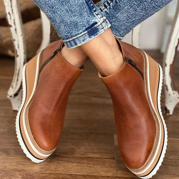 Magdalena | Stilvolle und lässige Keilstiefel - Elle Zürich