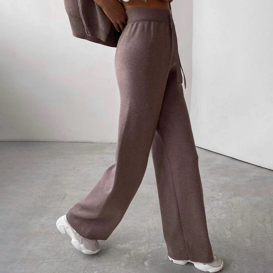 Karin | Damen Gemütliches Loungewear Set mit Hohem Kragen - Elle Zürich