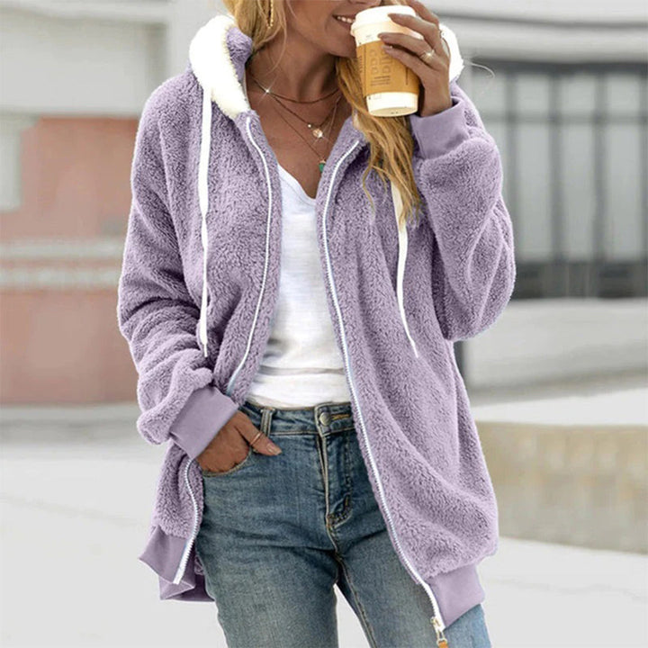 Isabella | Bequemer Cardigan mit Kapuze für Damen - Elle Zürich