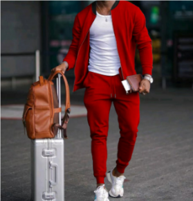 Erik | Herren Reise-Outfit Slim Fit Jogger Set - Elle Zürich