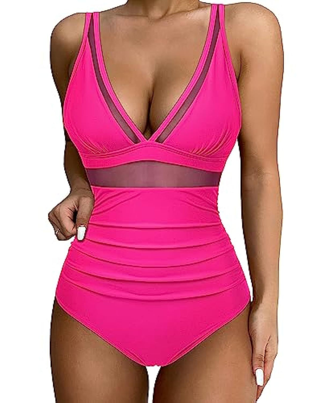 Angela | Eleganter Einteiler Badeanzug Damen - Elle Zürich