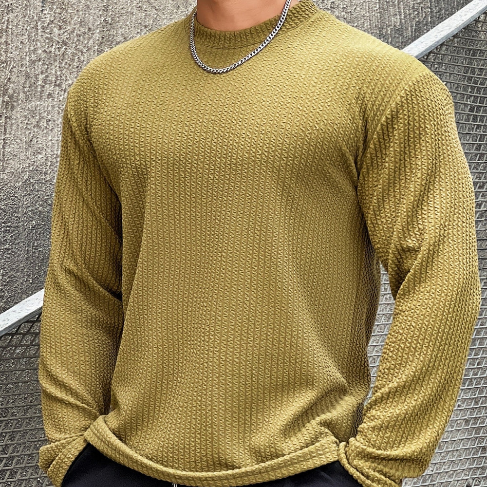 Anton | Herren Slim Fit Strukturstrickpullover - Elle Zürich