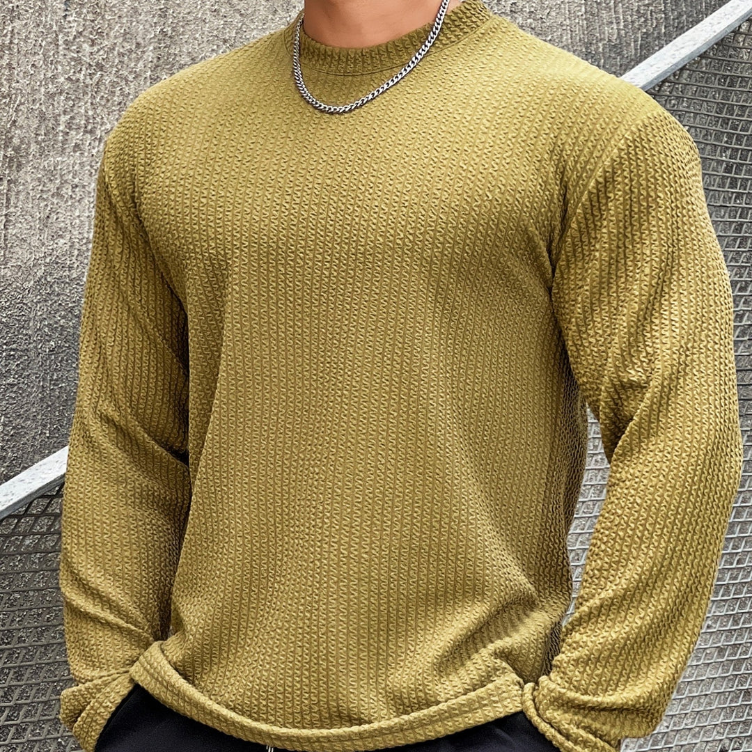 Anton | Herren Slim Fit Strukturstrickpullover - Elle Zürich