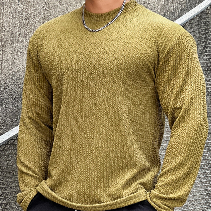 Anton | Herren Slim Fit Strukturstrickpullover - Elle Zürich