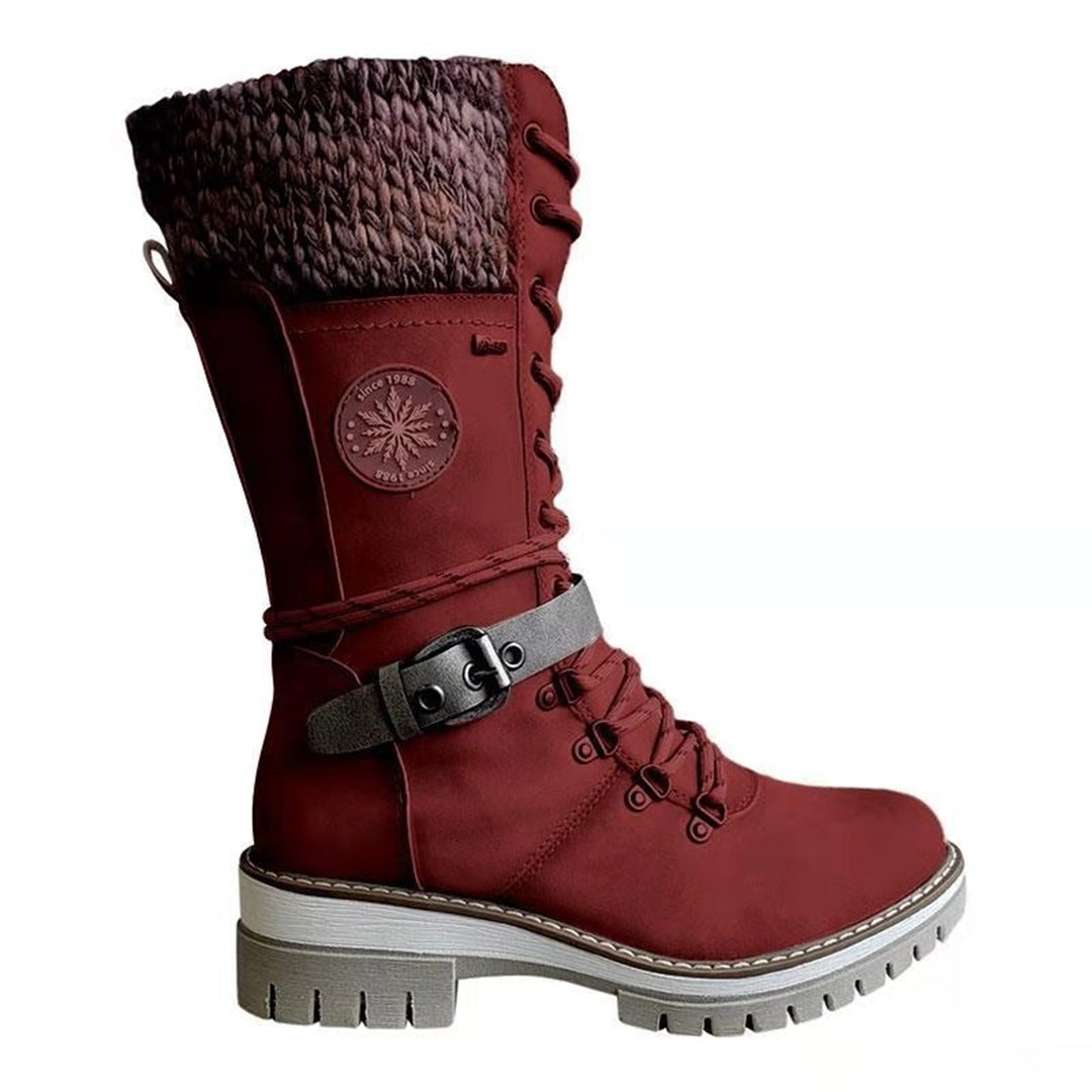 Helene | Damen Stylische Winter Wanderstiefel