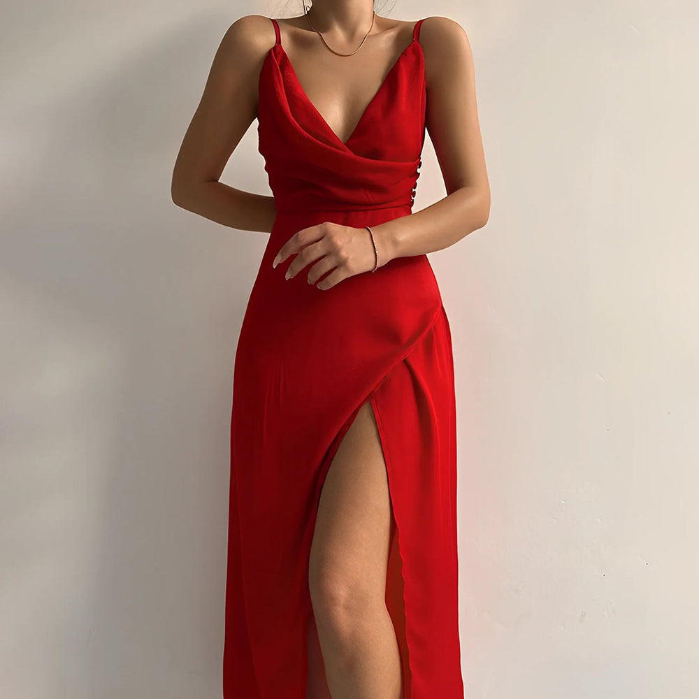 Isabella | Elegantes Luxus-Maxikleid - Elle Zürich