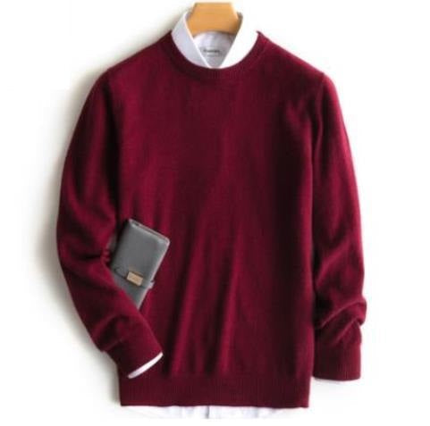 Tobias | Herren Rundhals Strickpullover - Elle Zürich