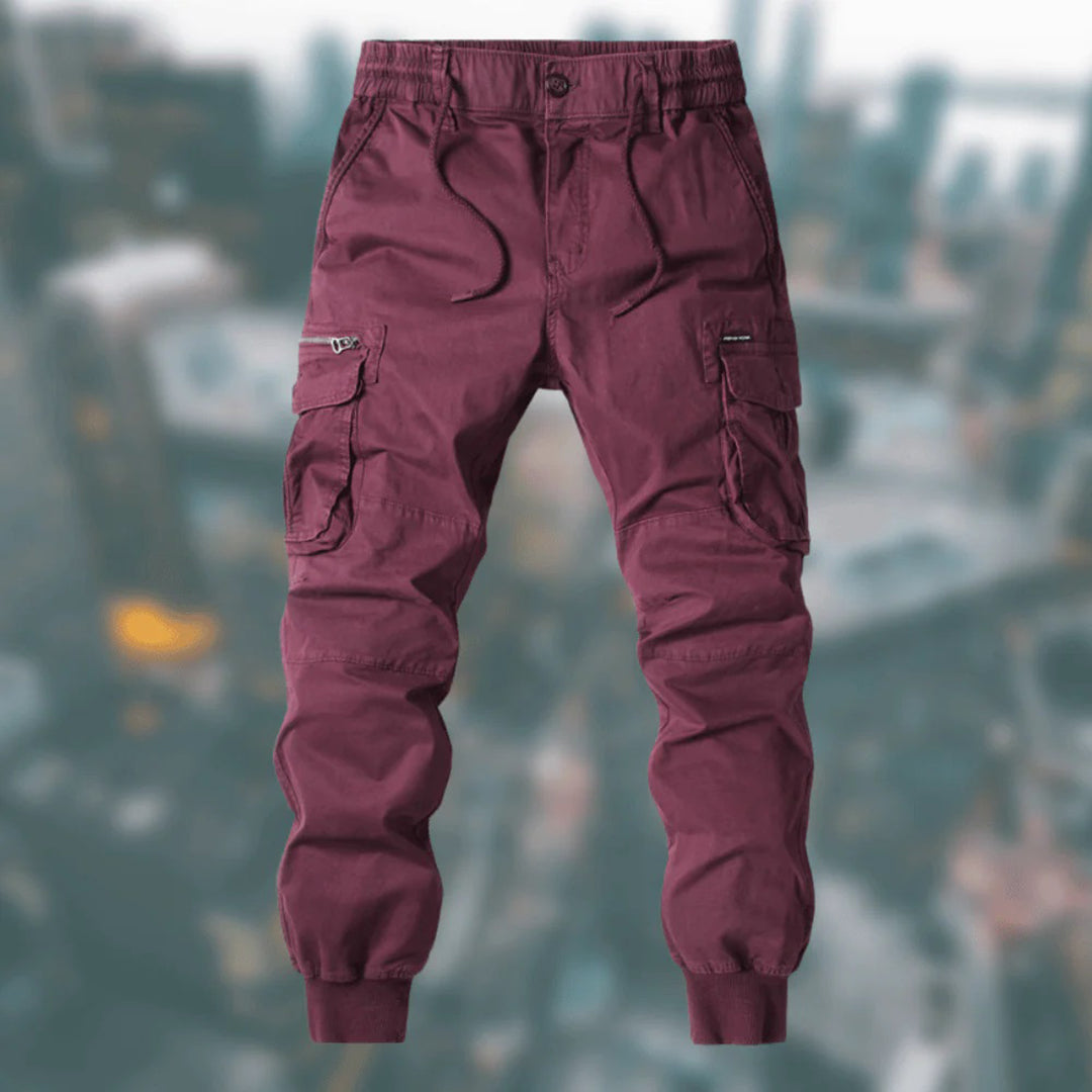Emil | Herren Cargo Jogginghose im Militärstil - Elle Zürich