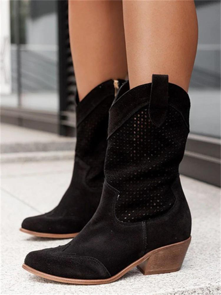 Emma | Stylische Trendige Cowboy-Stiefel Damen - Elle Zürich